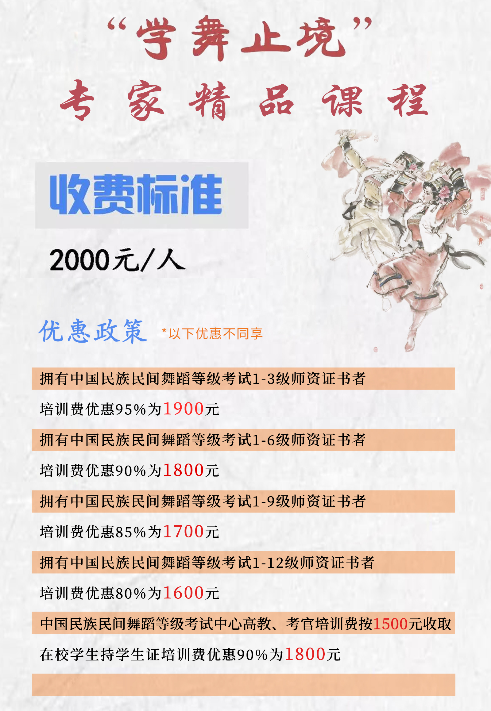 表演级收费标准 学无止境.jpg